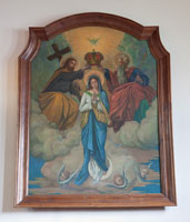 Schilderij - De Kroning van Maria