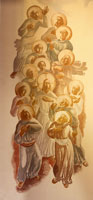 Jezus met de twaalf apostelen