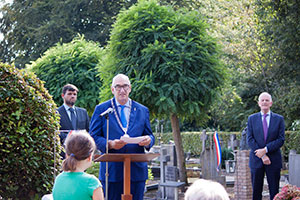 Onthulling plaquette Zaltbommel - Toespraak burgemeester