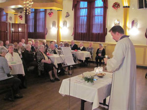 Kerstviering ouderen Nooitgedacht