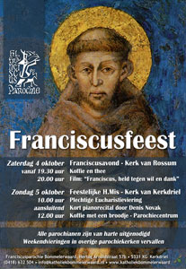 Franciscusfeest 2014