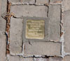 1 Stolperstein / struikelsteen in Rossum