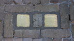 2 Stolpersteine / struikelstenen in Rossum