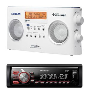 DAB+ radio's