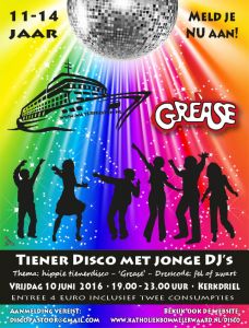 Tienerfeest op Discoboot