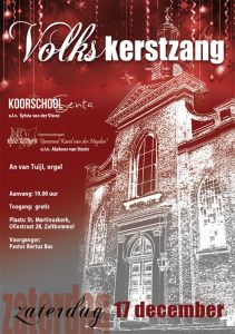 Volkskerstzang met Koorschool Senta en de Harmonie