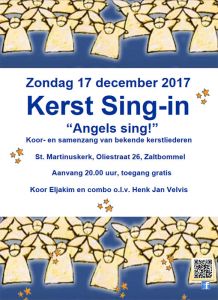 Kerst-Sing-In Eljakim - Angels sing!