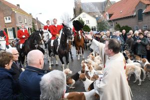 Zegen voor slipjacht Alem