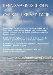 Kennismakingscursus christelijke meditatie