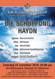 Belcanto zingt Die Schöpfung van Haydn