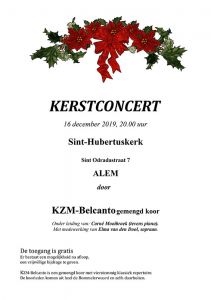 KZM Belcanto zingt in Alem