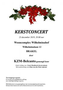 KZM Belcanto zingt in Brakel