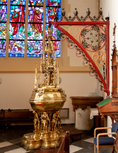 Doopvont in de Sint-Janskathedraal