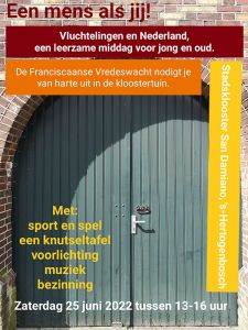 Stadsklooster San Damiano zet tuinpoort open