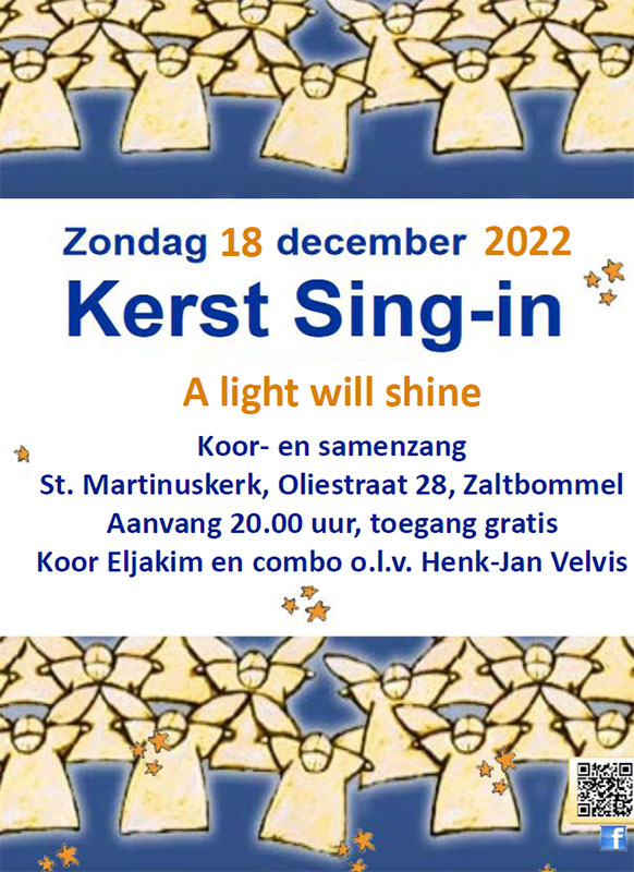 Kerst-Sing-In koor Eljakim