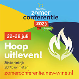 Pastoor Putman bij zomerconferentie New Wine