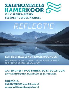 Requiemconcert Zaltbommels Kamerkoor