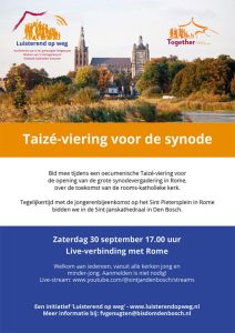 Taizéviering voor de synode