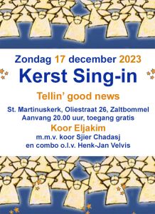 Kerst Sing-in met Eljakim