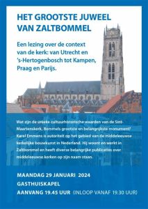 Lezing over de Sint Maartenskerk van Zaltbommel